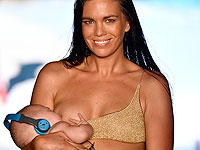 Кормление грудью и паралимпийцы на показе Sports Illustrated Swimsuit. Фоторепортаж 
