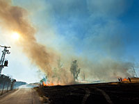 Пожар в кибуце Нахаль-Оз был вызван