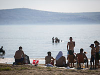 Проверяются данные о том, что снаряд из Сирии упал недалеко от пляжа Гофра на озере Кинерет