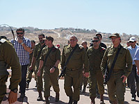 Начальник генштаба ЦАХАЛа посетил поселок Адам, где был осуществлен теракт. ВИДЕО