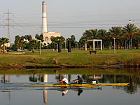 Возле электростанции