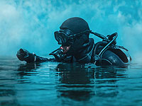 Иранские водолазы одержали верх на международном конкурсе