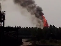 В Карелии сгорела Успенская церковь XVIII века