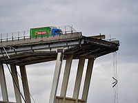 Обрушение моста Моранди в Генуе. Фоторепортаж
