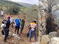 Пожилой мужчина погиб, упав в известняковый колодец в районе Карней Шомрон