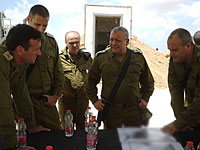 Начальник Генштаба Гади Айзенкот посетил границу с сектором Газы