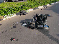 Авария в Тель-Авиве, погиб 70-летний инвалид