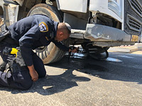 В Ашкелоне грузовик сбил велосипедиста, пострадавший в тяжелом состоянии