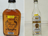 Полиция обнародовала список брендов, под которыми распространяется поддельный алкоголь