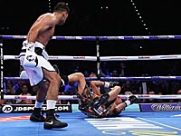 Амир Хан побывал в нокдауне, но победил Варгаса