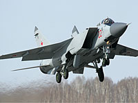 Истребитель Миг-31 потерпел крушение в Нижегородской области