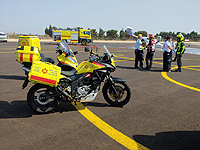 Легкомоторный самолет, приземлившийся в аэропорту Герцлии, врезался в забор