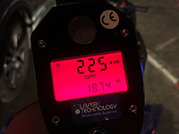 На шоссе Аялон задержан мотоциклист, ехавший со скоростью 225 км/ч