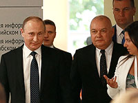 Владимир Путин и Дмитрий Киселев