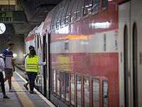 Прервано движение скоростного поезда из аэропорта Бен Гурион в Иерусалим