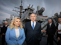 Биньямин Нетаниягу посетил эсминец ВМС США, зашедший в порт Ашдода