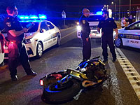 На 854-й трассе разбился мотоциклист