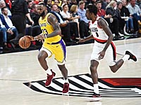 Леброн Джеймс набрал первые очки за 