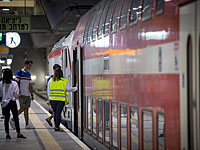 Поезд, следовавший из аэропорта в Иерусалим, застрял в туннеле