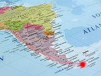 У южного побережья Аргентины произошло землетрясение магнитудой 6,4
