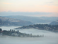 Дождливый ноябрь в Израиле. Фоторепортаж