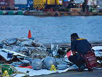 На месте крушения самолета Lion Air. 29 октября 2018 года  