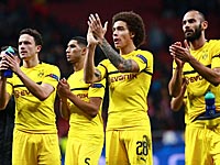 Битва немецких гигантов.  Дубли Левандовски и Ройса. 