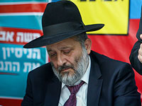 Полиция рекомендует отдать под суд главу МВД Израиля Арье Дери