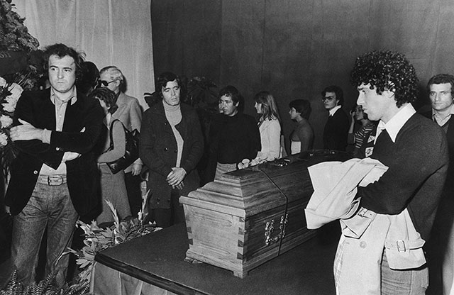 Похороны Пазолини, 5 ноября 1975 года Похороны Пазолини, 5 ноября 1975 года