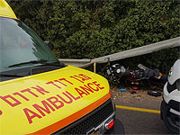 Аварии на шоссе Израиля, погиб мотоциклист