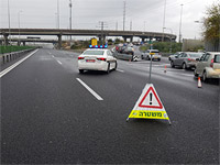 В связи с затоплением частично перекрыто шоссе 