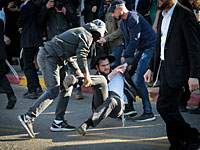 Задержаны десятки участников акции протеста ультраортодоксов в Бней-Браке