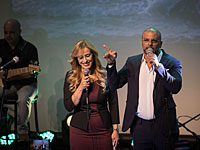 Под крики протеста певцу Эялю Голану был вручен знак отличия парламентского лобби за вклад в развитие музыки