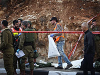 Теракт около перекрестка Асаф. Фоторепортаж