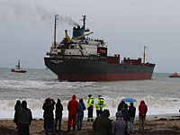 Российское судно село на мель у берегов Соединенного Королевства