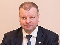 Премьер-министр Литвы Саулюс Сквернялис