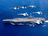 Иранский флот выпустил ракеты возле авианосца USS John Stennis