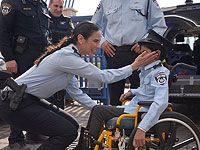 Полиция устроила праздник детям с особыми потребностями в арабской Кафр Кане