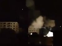 Видео: сирийские ПВО по ошибке нанесли удар по  зданию около Дамаска