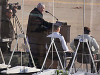 Нетаниягу на церемонии завершения летных курсов: