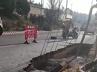 Обрушение моста в Иерусалиме: улица Узи Наркис заблокирована