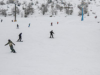 Горный курорт Хермон открыт для посетителей