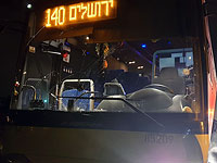 Автобус подвергся обстрелу возле Бейт-Эля, ранен водитель