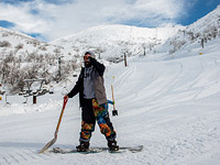 На Хермоне стартовал горнолыжный сезон: 