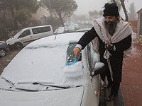 Метеослужба Израиля подтвердила: в среду вечером в Иерусалиме ожидается снегопад