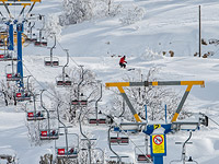 Горный курорт Хермон частично открыт для посетителей, ожидается