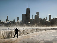 Холоднее, чем на Северном полюсе: аномальные морозы и снегопады в США. Фоторепортаж