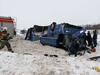 ДТП в Калужской области: перевернулся автобус с детьми – уточненные данные