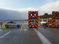 Из-за затопления блокирована 232-я трасса в районе моста  Цеэлим 