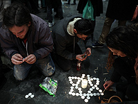 В Тель-Авиве и Иерусалиме прошли митинги протеста против террора. Фоторепортаж